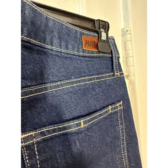 Paige Straight Leg Dark Wash Jeans NWOT Size 27 - Picture 3 of 6